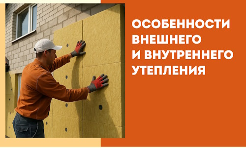 Какие особенности внешнего и внутреннего утепления в Дагестанских Огнях