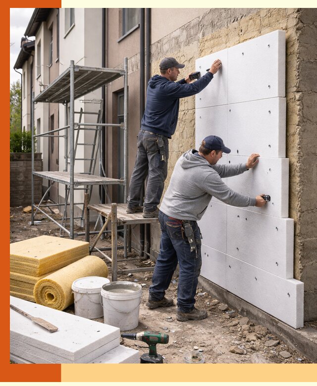 Утепление таунхауса с гарантией комфорта в Дагестанских Огнях