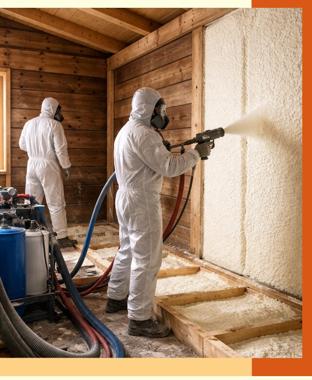 Утепление бани ппу в Дагестанских Огнях под ключ от 4336 руб./м2 | ТепломастерДгс - напыление и монтаж ппу