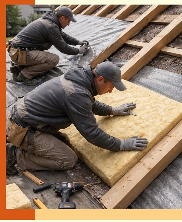 Профессиональное утепление крыши в Дагестанских Огнях качественно и надежно