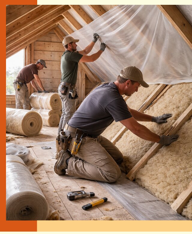 Утепление крыши изнутри в Дагестанских Огнях: профессионально и надежно