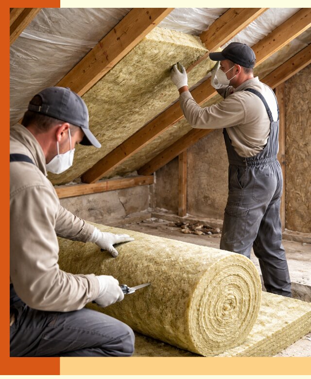 Утепление чердака минватой быстро и качественно в Дагестанских Огнях