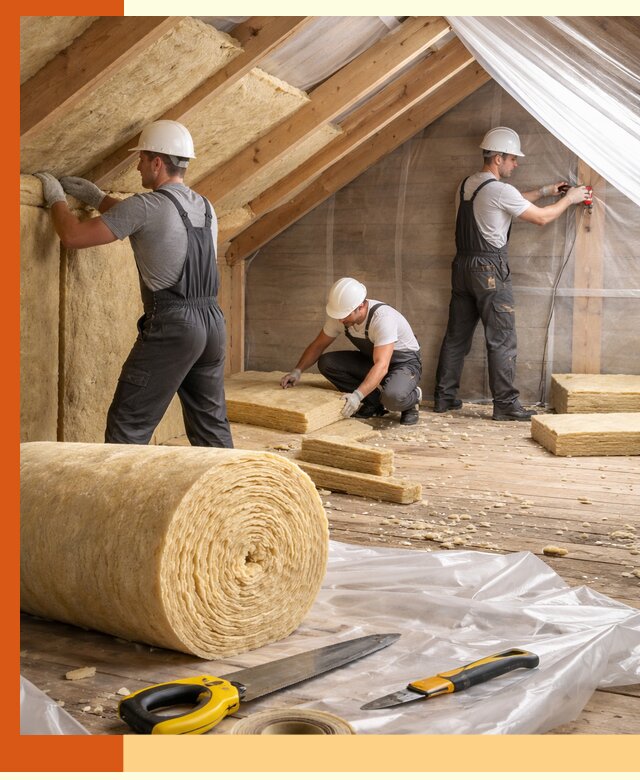 Профессиональное утепление мансарды в Дагестанских Огнях качественно и надежно