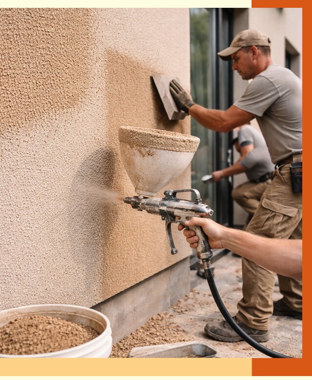 Утепление фасада жидкой пробкой в Дагестанских Огнях от 4955 руб./м² под ключ | ТепломастерДгс