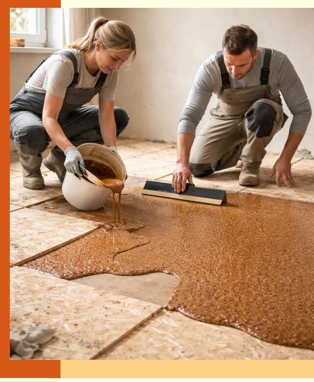 Утепление пола жидкой пробкой в Дагестанских Огнях для квартир и домов