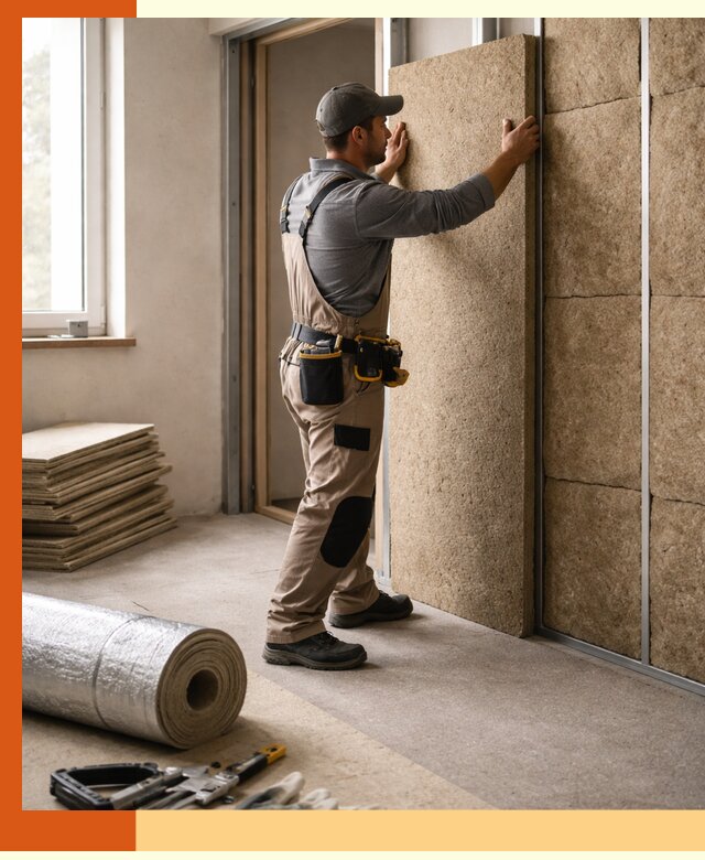 Шумоизоляция дома в Дагестанских Огнях — комплексная защита от шума