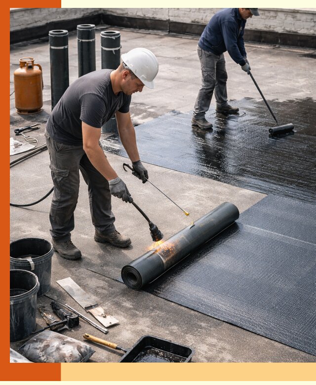 Гидроизоляция кровли в Дагестанских Огнях — надежная защита от протечек