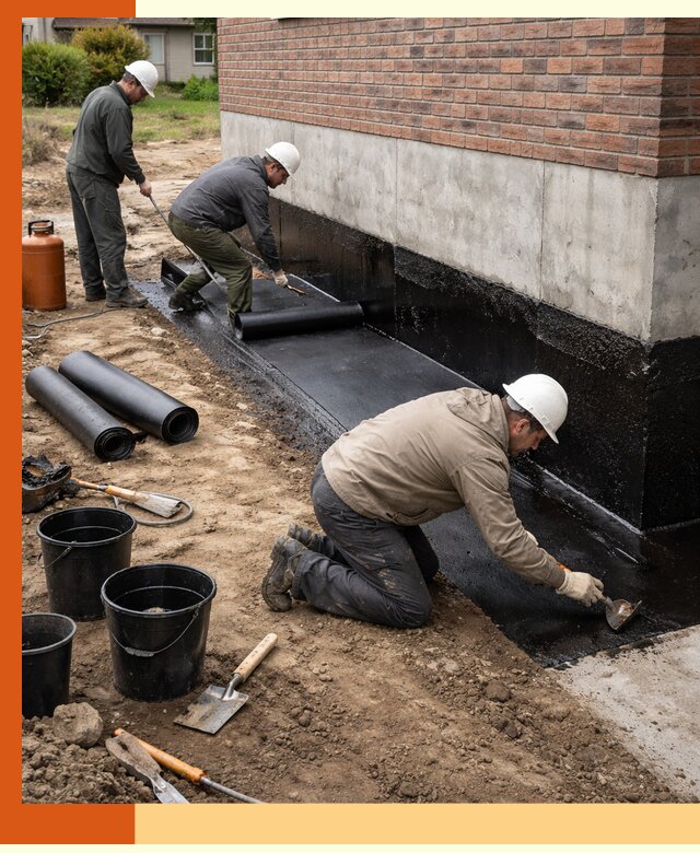 Гидроизоляция фундамента в Дагестанских Огнях: надежная защита строений