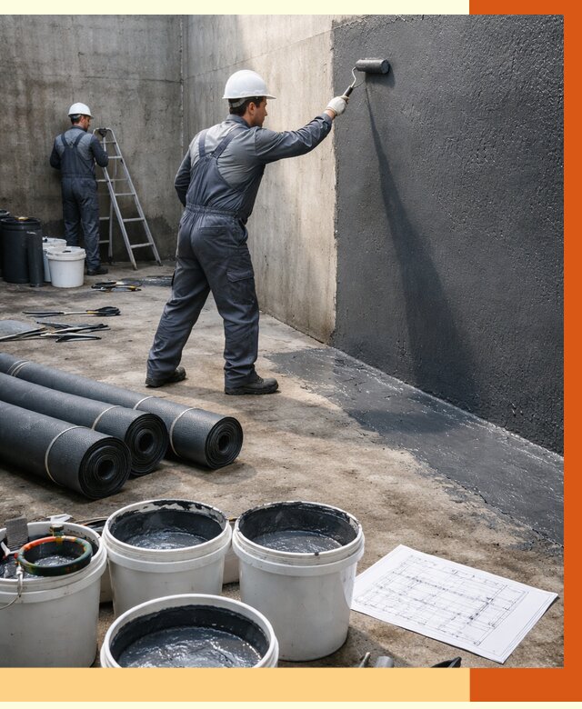 Гидроизоляция резервуара в Дагестанских Огнях от 123876 руб. под ключ | ТепломастерДгс