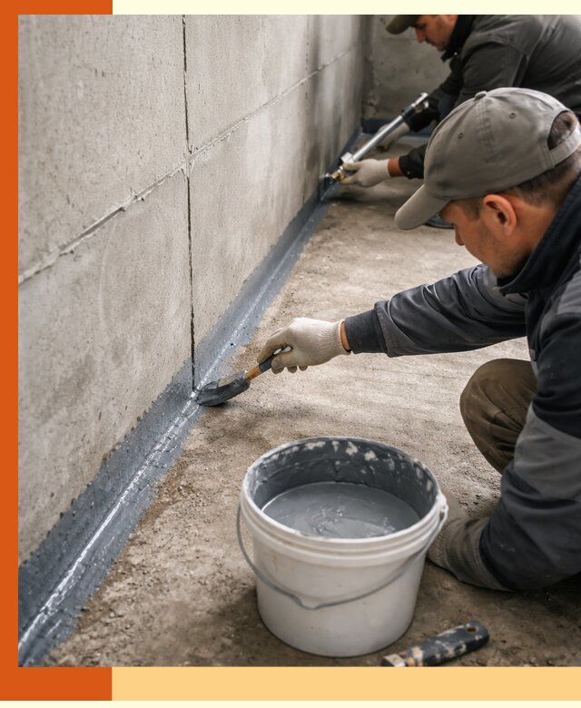 Гидроизоляция швов зданий и конструкций в Дагестанских Огнях