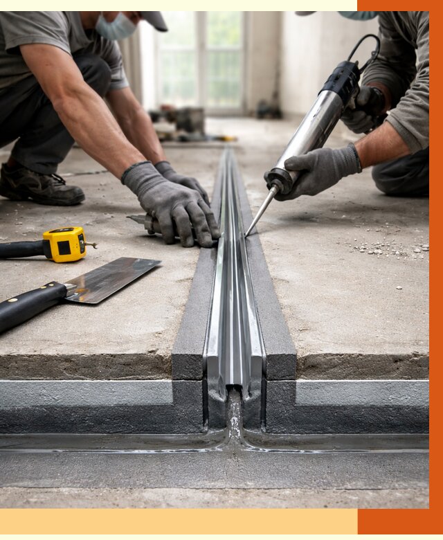 Гидроизоляция деформационного шва в Дагестанских Огнях от 7742 руб. под ключ | ТепломастерДгс