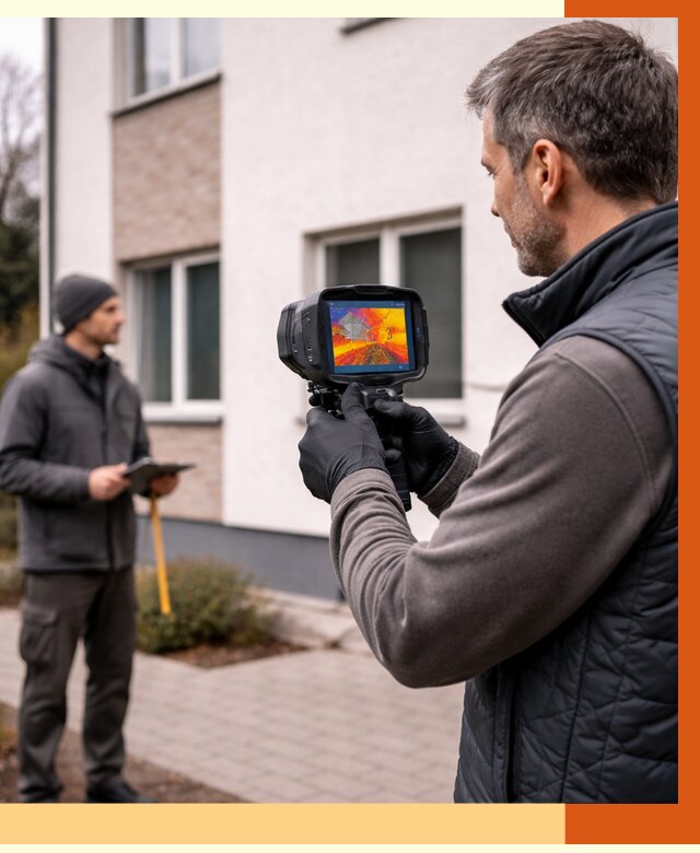 Тепловизионное обследование дома в Дагестанских Огнях от 4645 руб. — услуги ТепломастерДгс