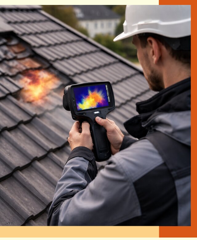 Тепловизионное обследование кровли в Дагестанских Огнях от 4645 руб. — ТепломастерДгс под ключ