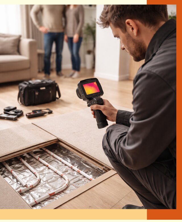 Тепловизионное обследование теплого пола в Дагестанских Огнях от 4645 руб. — ТепломастерДгс