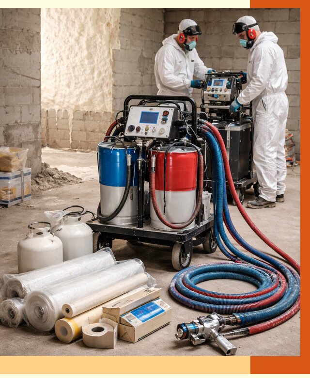 Аренда установки для напыления ППУ в Дагестанских Огнях от 36131 руб. | ТепломастерДгс