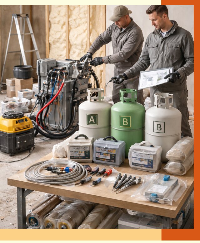 Продажа компонентов ППУ с консультацией в Дагестанских Огнях от 4336 руб. | ТепломастерДгс